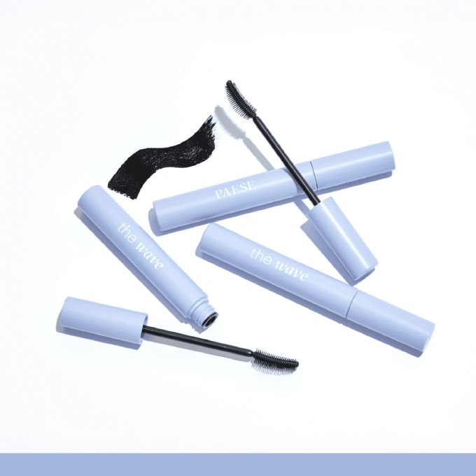 Duo "Cold Crush" : palette 8 ombres à paupières  11 g VEGAN et Mascara WAVE - PAESE