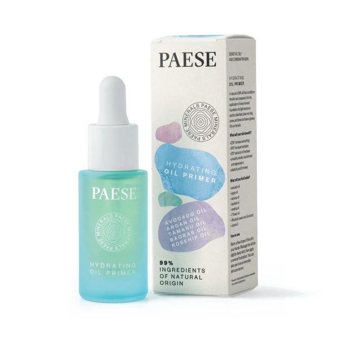 Duo d'Huiles de maquillage Hydratante et Nourrissante - 2 x 15 ml - PAESE
