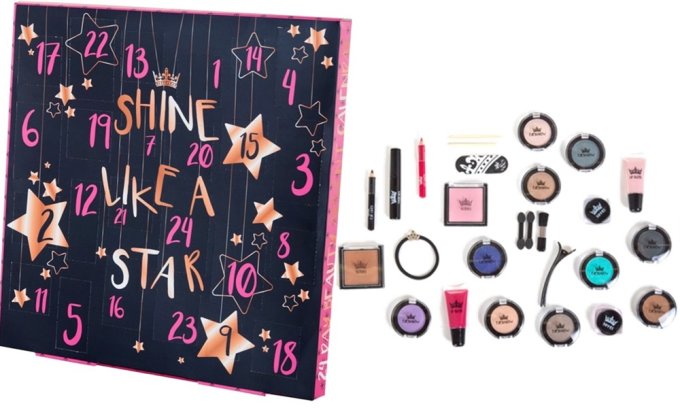 Calendrier de l'Avent Beauté "Shine Like a Star" Sugar & Spice (Pack)