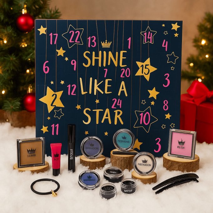 Lot de 3 calendriers de l'Avent Beauté "Shine Like a Star" Sugar & Spice (Pack)
