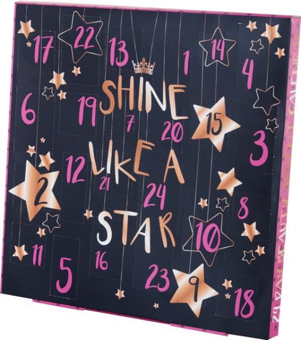 Lot de 3 calendriers de l'Avent Beauté "Shine Like a Star" Sugar & Spice (Pack)