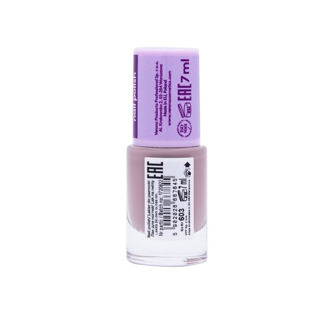 Vernis Gel gloss 10 jours - 7 ml - Teinte 603 Lilac Whisper  Ingrid Cosmetics