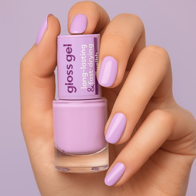 Vernis Gel gloss 10 jours - 7 ml - Teinte 604 Sweet Lavender - Ingrid Cosmetics