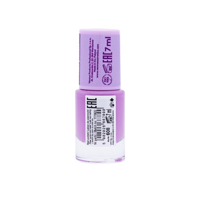 Vernis Gel gloss 10 jours - 7 ml - Teinte 608 Amethyst Bloom - Ingrid Cosmetics
