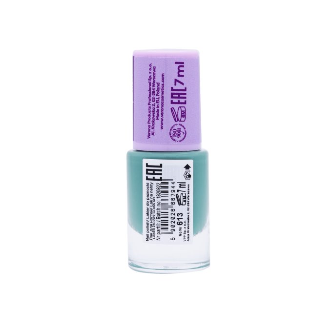 Vernis Gel gloss 10 jours - 7 ml - Teinte 613 Mint Mirage - Ingrid Cosmetics