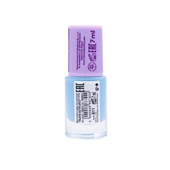Vernis Gel gloss 10 jours - 7 ml - Teinte 611 Blue Breeze - Ingrid Cosmetics