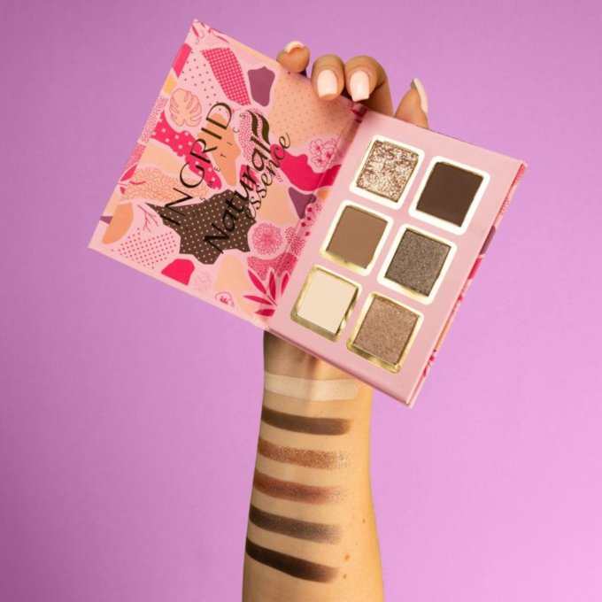 Palette d'ombres à paupières "Découverte de l'Ouest" - 6 couleurs - 8g - Ingrid Cosmetics