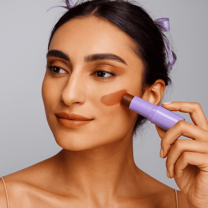 Stick crémeux - Ideal Cheek Bronzer 5.3 g– Warm - Ingrid Cosmetics