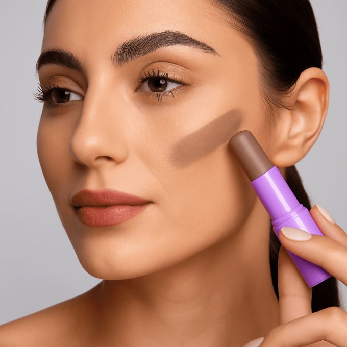 Stick crémeux - Ideal Cheek Bronzer 5.3 g– Cold - Ingrid Cosmetics