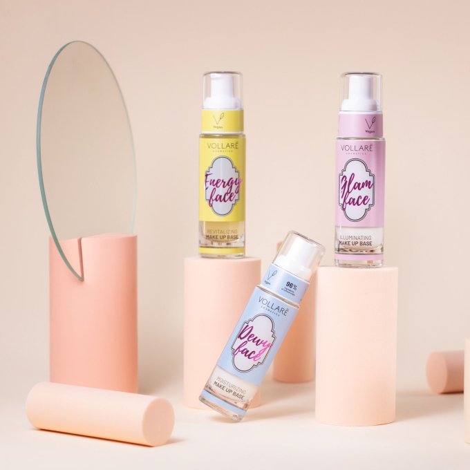 Base de teint illuminatrice - 96% Naturelle - Vollaré Cosmetics - 30 ml