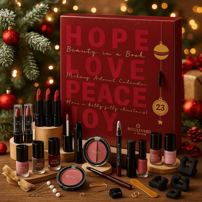 Lots de 3 calendriers de l'avent Beauty In A Book 2 - GRP