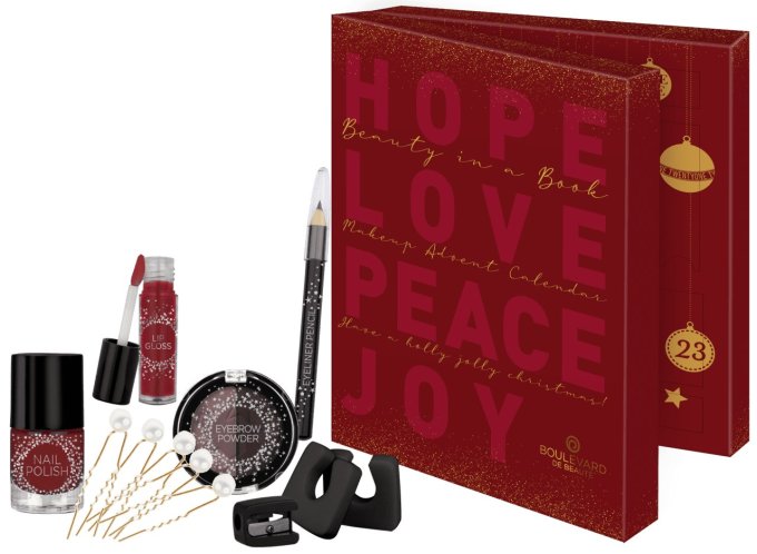 Lots de 3 calendriers de l'avent Beauty In A Book 2 - GRP