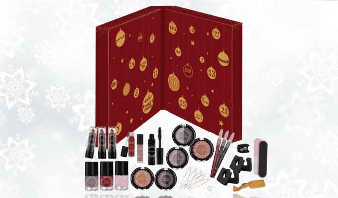 Lots de 3 calendriers de l'avent Beauty In A Book 2 - GRP