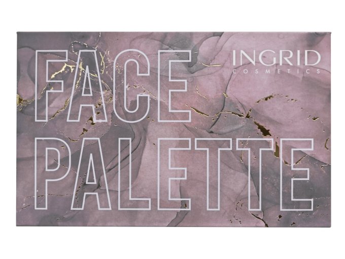 Palette maquillage visage 8 teintes – Face Palette - 37g - Ingrid Cosmetics