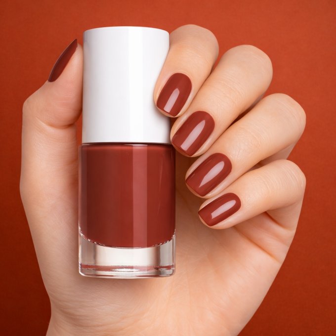 Vernis COLOR & CARE 4-en-1 – 5,5 ml – Teinte 15 Brown Sugar – PAESE