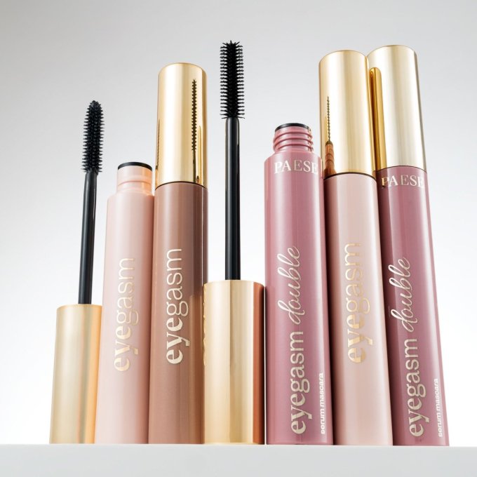 Duo Mascara revitalisant et Eyeliner "Eyegasm" - Brun - 8 + 4 ml - PAESE