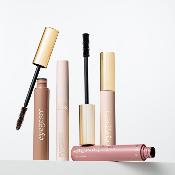 Duo Mascara revitalisant et Eyeliner "Eyegasm" - Brun - 8 + 4 ml - PAESE