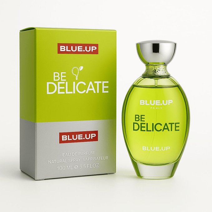 BLUE UP BE DELICATE – Eau de parfum femme 100 ml | Inspiration florale fruitée et fraîche