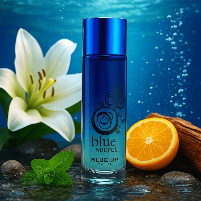 BLUE UP BLUE SECRET WOMEN – Eau de parfum femme 100 ml | Inspiration florale orientale et sucrée