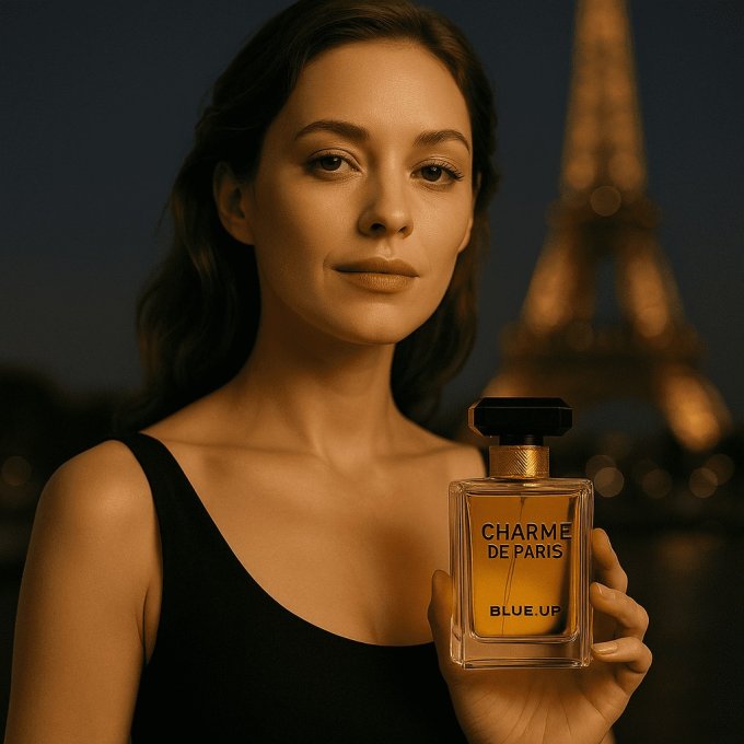 BLUE UP CHARME DE PARIS – Eau de parfum femme 100 ml | Inspiration florale poudrée et aldéhydée