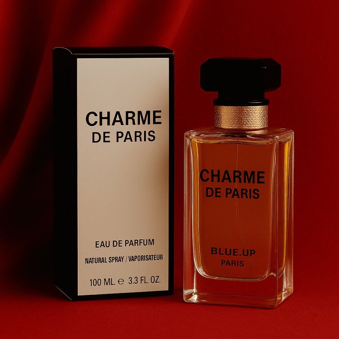 BLUE UP CHARME DE PARIS – Eau de parfum femme 100 ml | Inspiration florale poudrée et aldéhydée