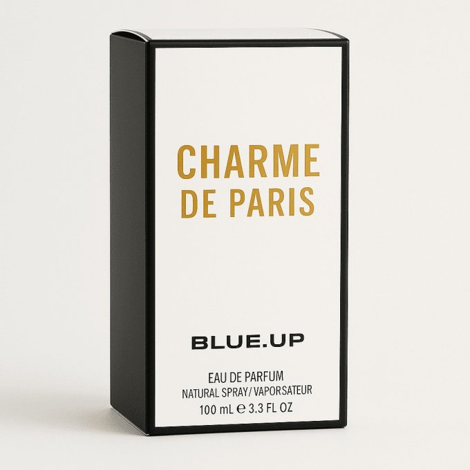 BLUE UP CHARME DE PARIS – Eau de parfum femme 100 ml | Inspiration florale poudrée et aldéhydée