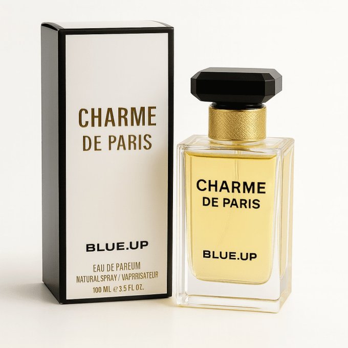 BLUE UP CHARME DE PARIS – Eau de parfum femme 100 ml | Inspiration florale poudrée et aldéhydée