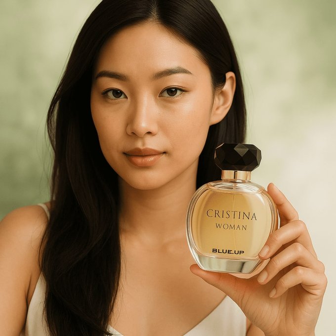 BLUE UP CRISTINA – Eau de parfum femme 100 ml | Inspiration florale boisée et fruitée
