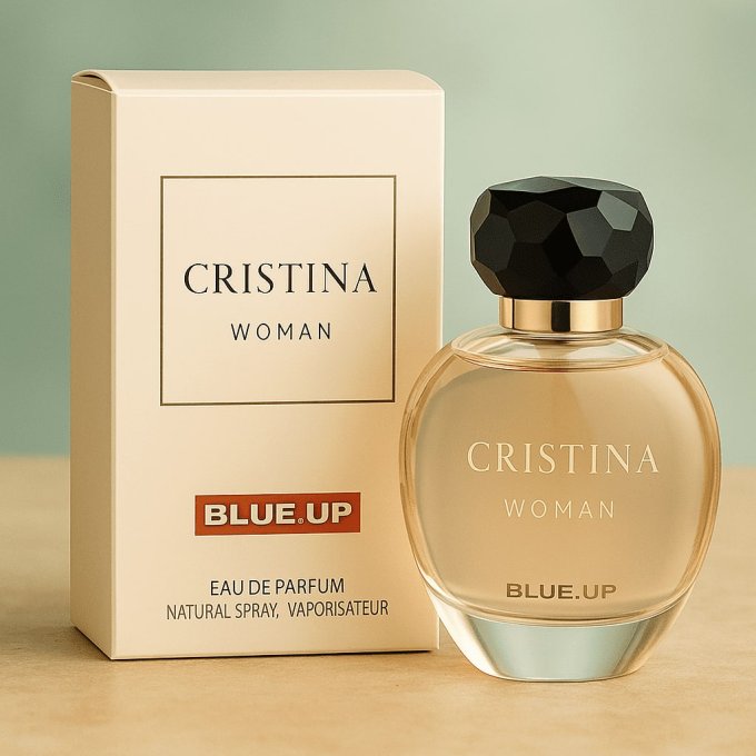 BLUE UP CRISTINA – Eau de parfum femme 100 ml | Inspiration florale boisée et fruitée