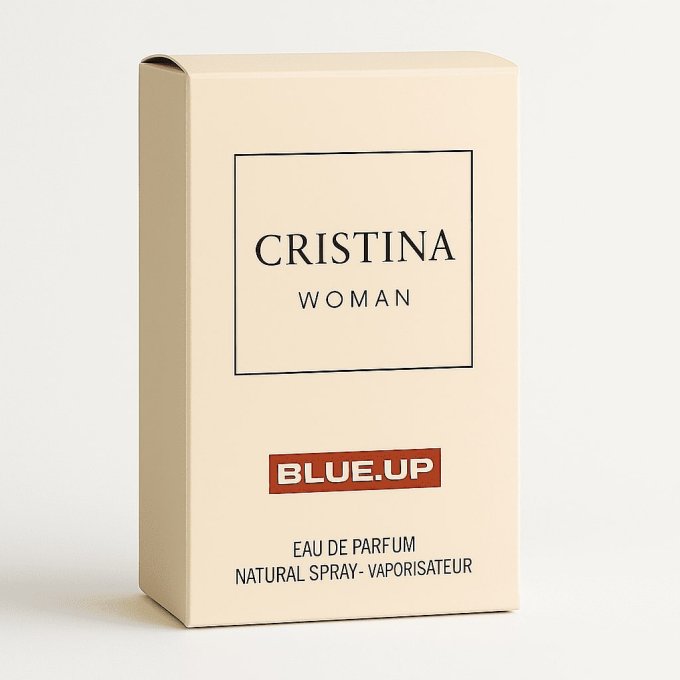 BLUE UP CRISTINA – Eau de parfum femme 100 ml | Inspiration florale boisée et fruitée