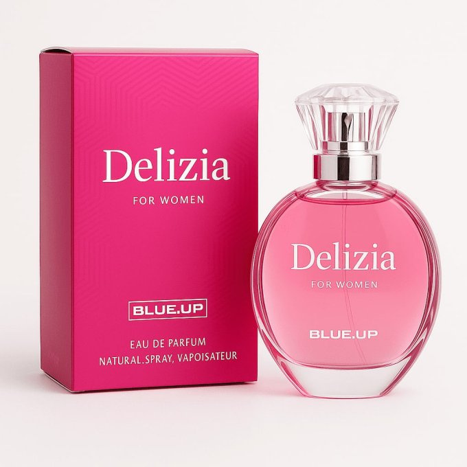 BLUE UP DELIZIA – Eau de parfum femme 100 ml | Inspiration florale boisée et épicée