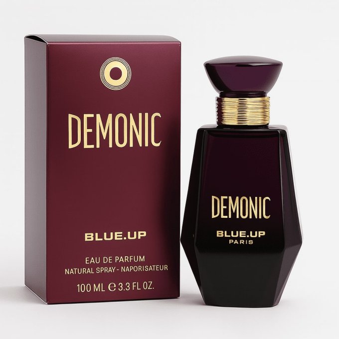 BLUE UP DEMONIC WOMEN – Eau de parfum femme 100 ml | Inspiration florale ambrée et boisée