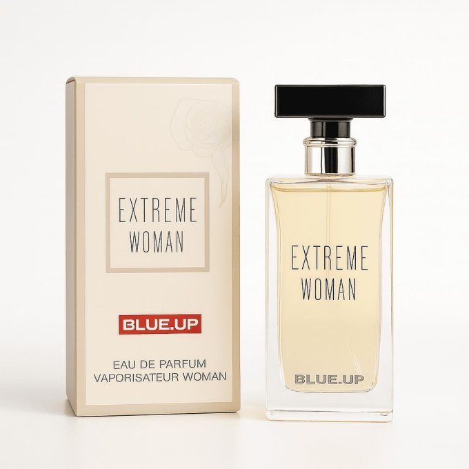 BLUE UP EXTREME WOMEN – Eau de parfum femme 100 ml | Inspiration florale fraîche et musquée