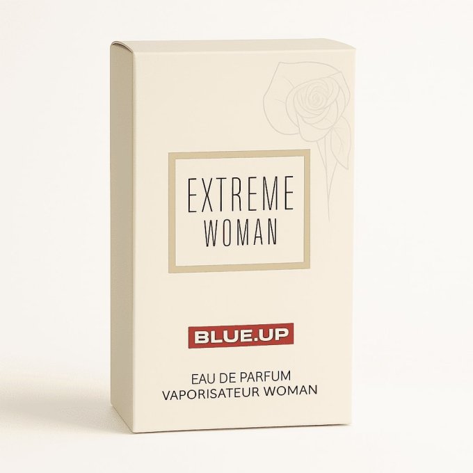 BLUE UP EXTREME WOMEN – Eau de parfum femme 100 ml | Inspiration florale fraîche et musquée