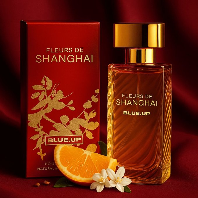 BLUE UP FLEUR DE SHANGAI – Eau de parfum femme 100 ml | Inspiration orientale épicée et boisée