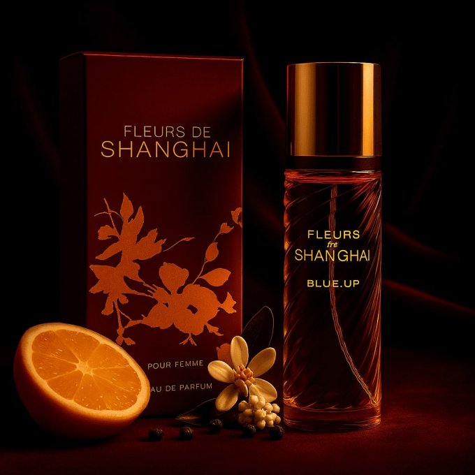 BLUE UP FLEUR DE SHANGAI – Eau de parfum femme 100 ml | Inspiration orientale épicée et boisée