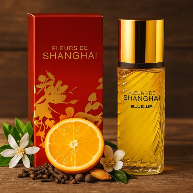 BLUE UP FLEUR DE SHANGAI – Eau de parfum femme 100 ml | Inspiration orientale épicée et boisée