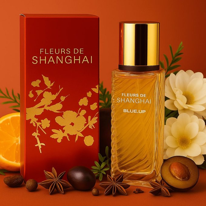 BLUE UP FLEUR DE SHANGAI – Eau de parfum femme 100 ml | Inspiration orientale épicée et boisée