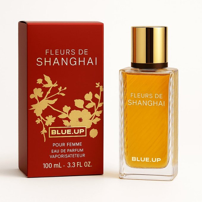 BLUE UP FLEUR DE SHANGAI – Eau de parfum femme 100 ml | Inspiration orientale épicée et boisée