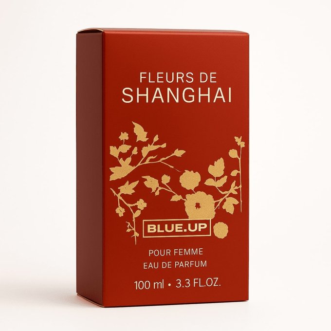 BLUE UP FLEUR DE SHANGAI – Eau de parfum femme 100 ml | Inspiration orientale épicée et boisée
