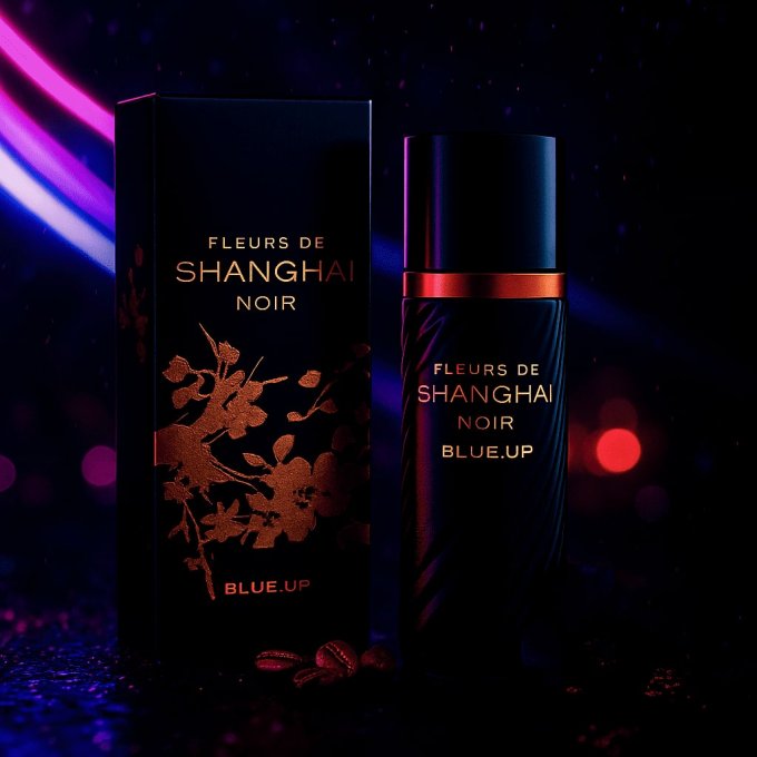 BLUE UP FLEUR DE SHANGHAI NOIR WOMEN – EDP femme 100 ml | Inspiration orientale florale