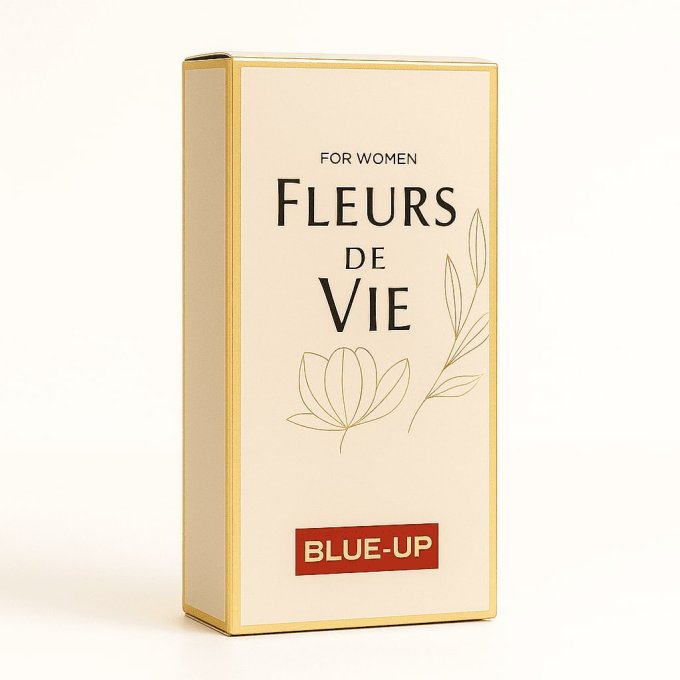 BLUE UP FLEURS DE VIE – Eau de parfum femme 100 ml | Inspiration florale boisée et délicate