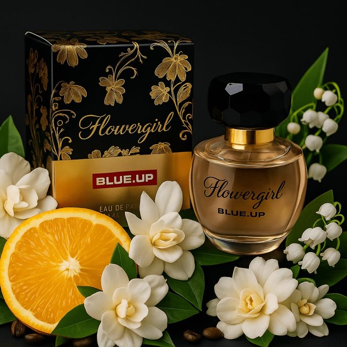 BLUE UP FLOWER GIRL WOMEN – EDP femme 100 ml | Inspiration florale orientale et gourmande