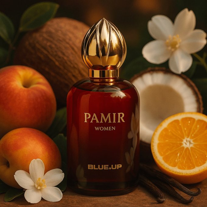 BLUE UP PAMIR WOMEN – Eau de parfum femme 100 ml | Inspiration orientale fruitée et vanillée