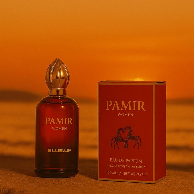BLUE UP PAMIR WOMEN – Eau de parfum femme 100 ml | Inspiration orientale fruitée et vanillée
