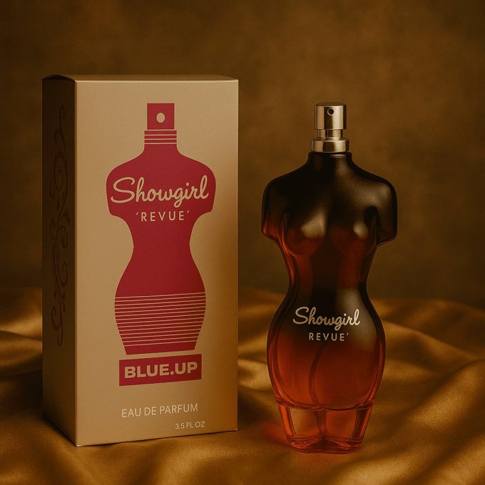 BLUE UP SHOWGIRL WOMEN – Eau de parfum femme 100 ml | Inspiration florale orientale et poudrée