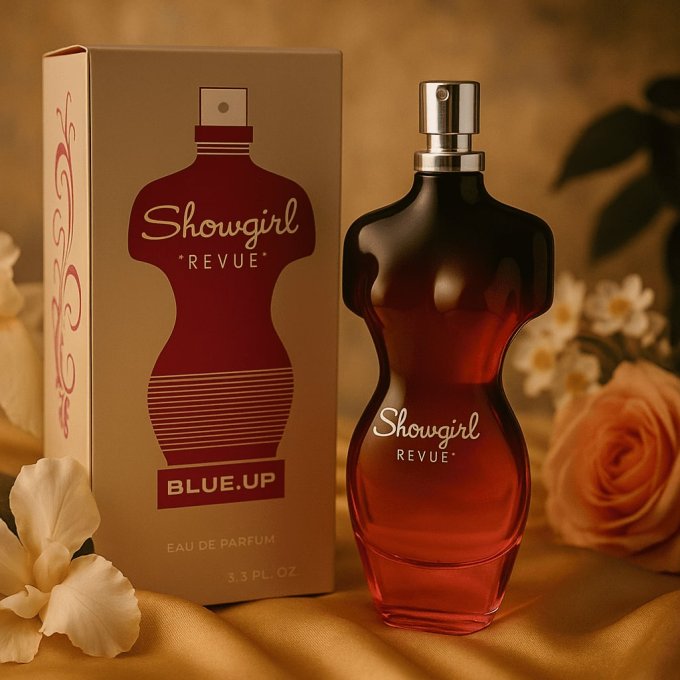 BLUE UP SHOWGIRL WOMEN – Eau de parfum femme 100 ml | Inspiration florale orientale et poudrée