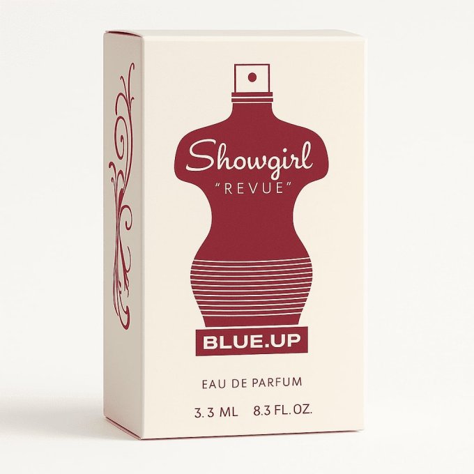 BLUE UP SHOWGIRL WOMEN – Eau de parfum femme 100 ml | Inspiration florale orientale et poudrée
