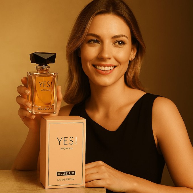 BLUE UP YES ! – Eau de parfum femme 100 ml | Inspiration chyprée florale et boisée