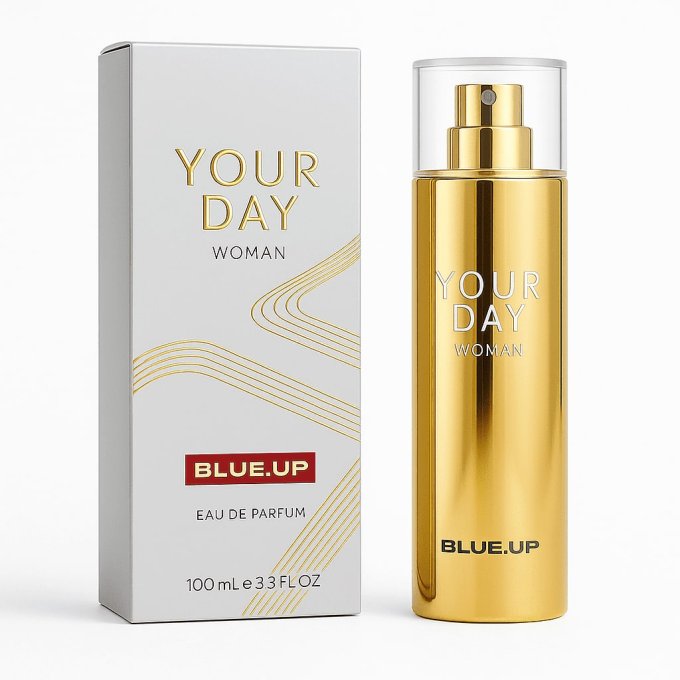 BLUE UP YOUR DAY WOMEN – Eau de parfum femme 100 ml | Inspiration florale fraîche et lumineuse